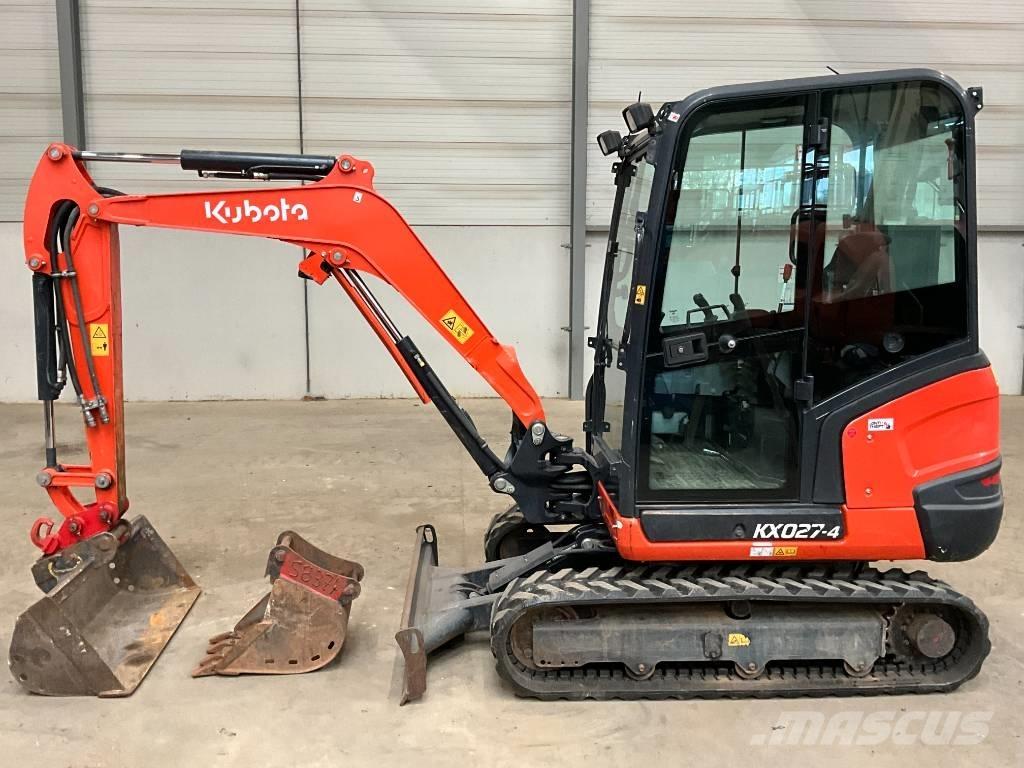 Kubota KX 027-4 HI Minigrävare < 7t