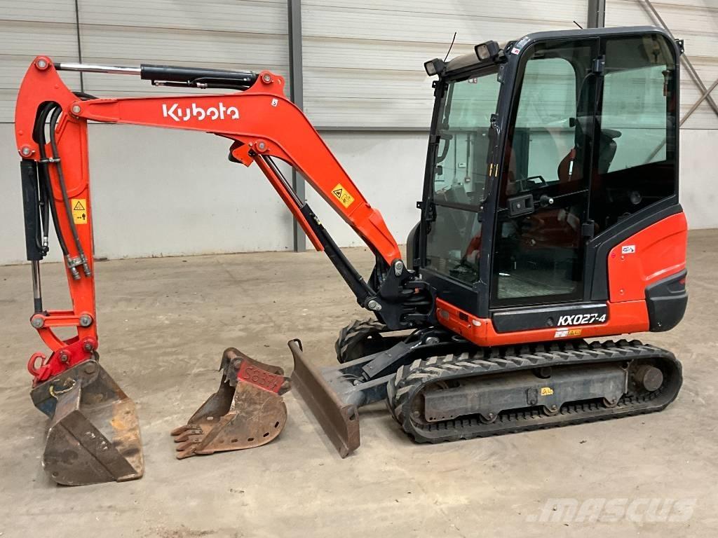 Kubota KX 027-4 HI Minigrävare < 7t
