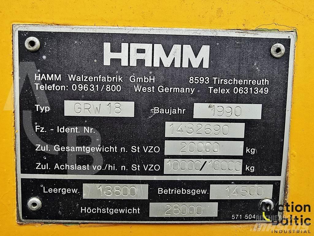 Hamm GRW 18 Pneumatiska Hjulvältar