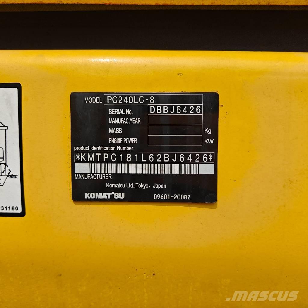 Komatsu 240-8 Bandgrävare