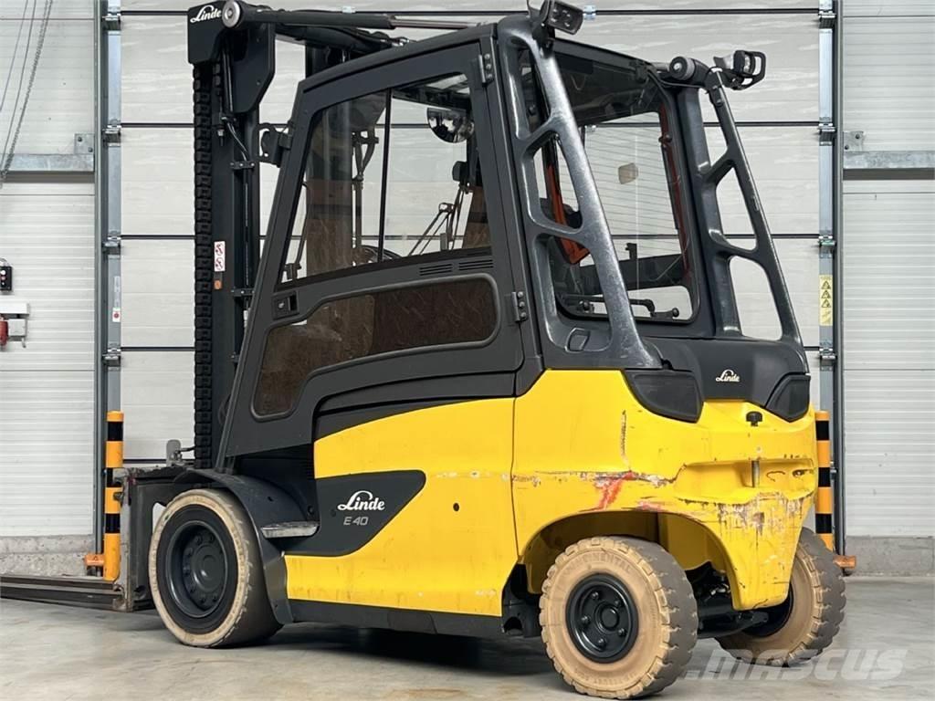 Linde E 40H-01 / 600 Elmotviktstruckar