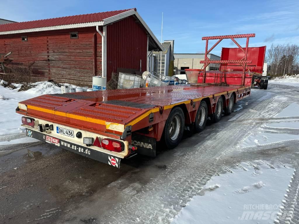  ESGE Pokkakärry Låg lastande semi trailer