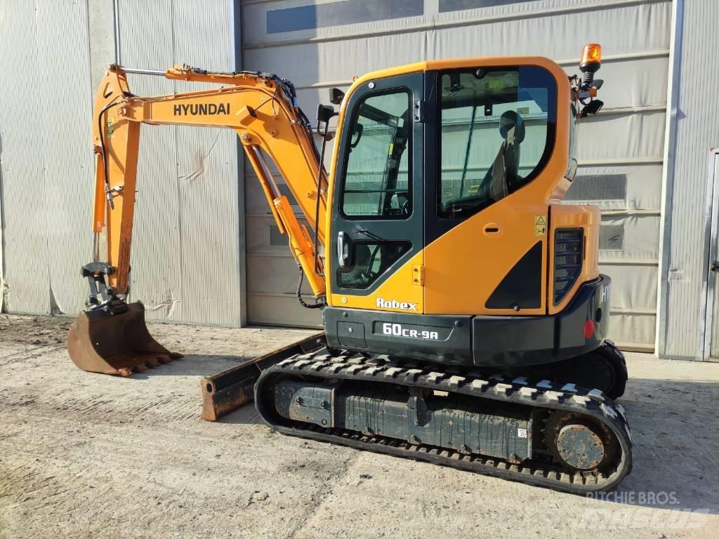 Hyundai R60CR-9A Minigrävare < 7t