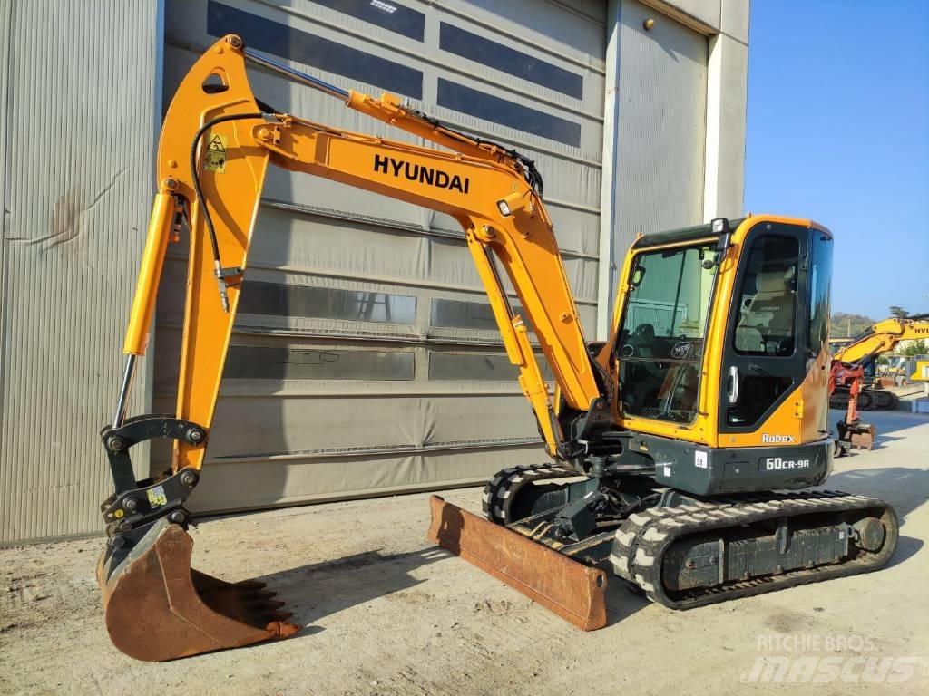 Hyundai R60CR-9A Minigrävare < 7t