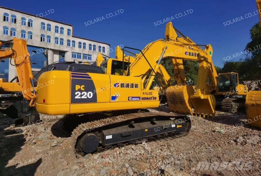 Komatsu PC 220-8 Bandgrävare