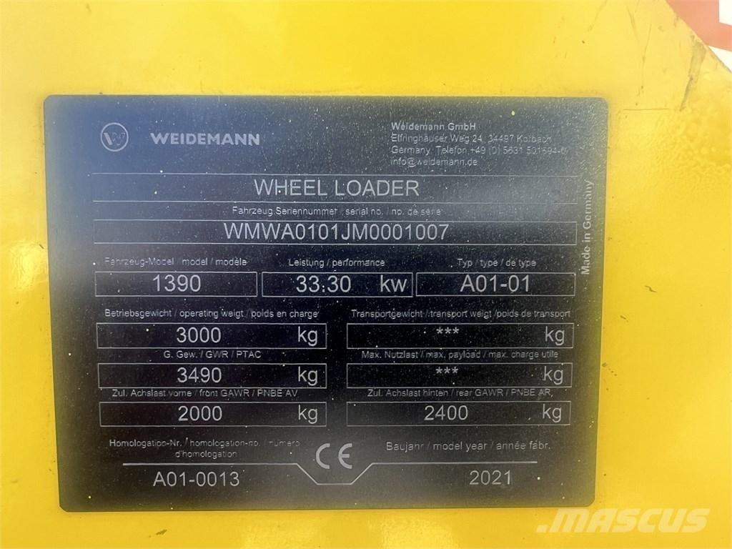 Weidemann 1390 Minilastare