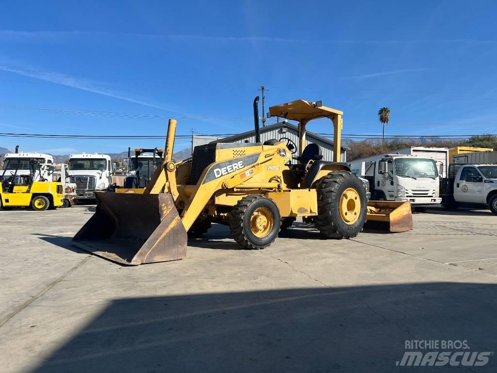 John Deere 210 LE Frontlastare och grävare