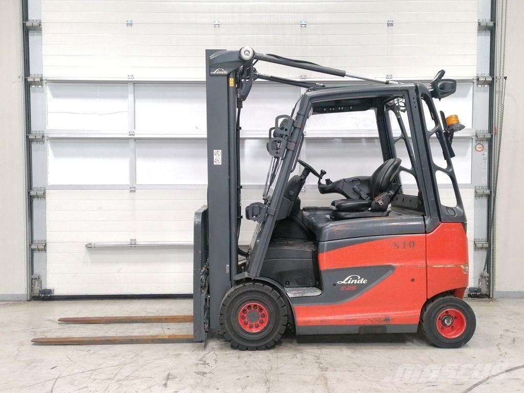 Linde E25H-01/600 Elmotviktstruckar
