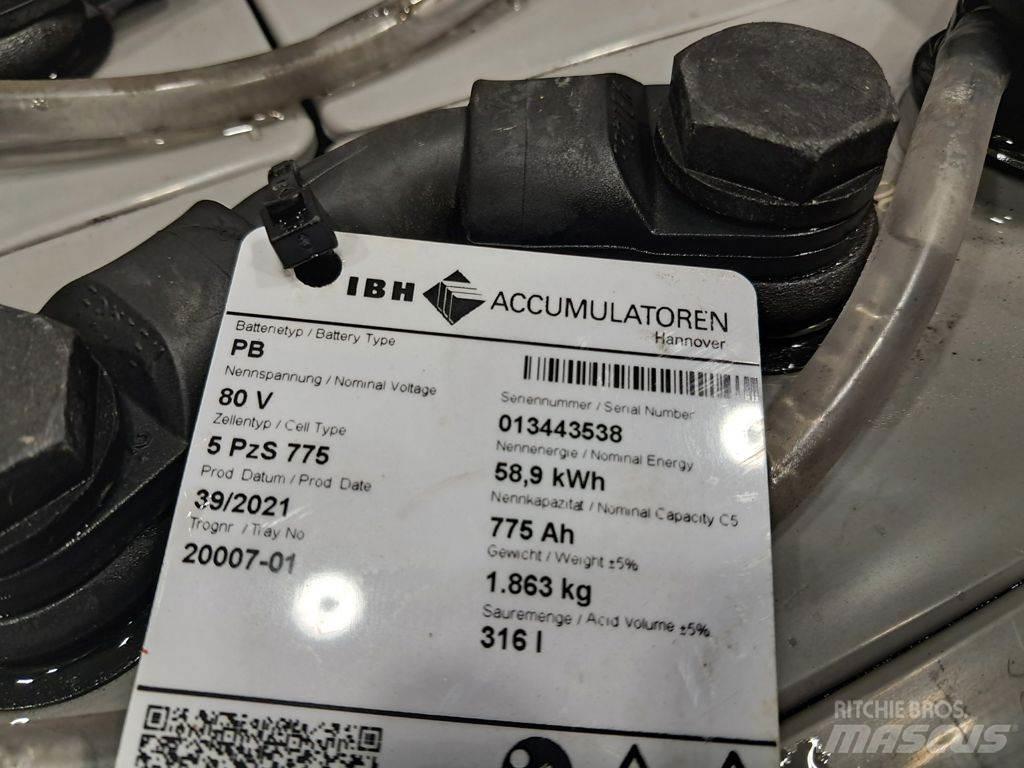  Batterij 80V 775Ah Batterier