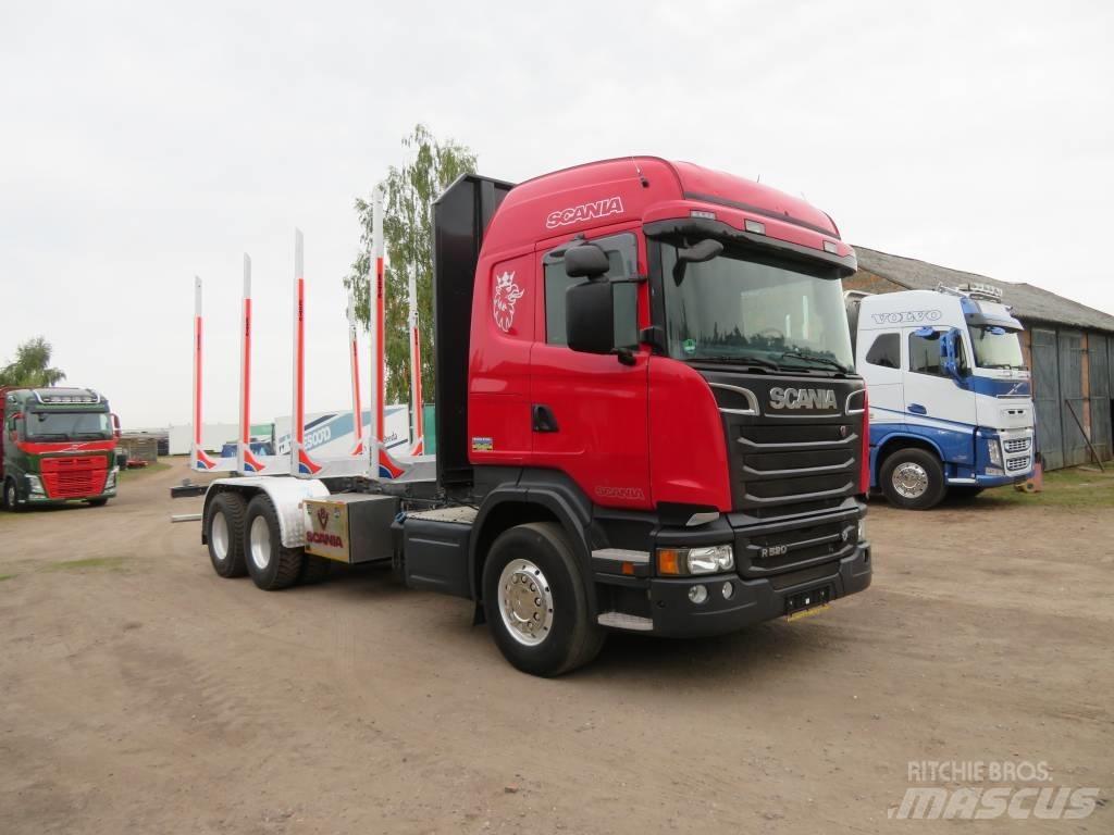 Scania R 520 Timmerbilar