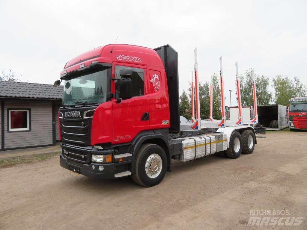 Scania R 520 Timmerbilar