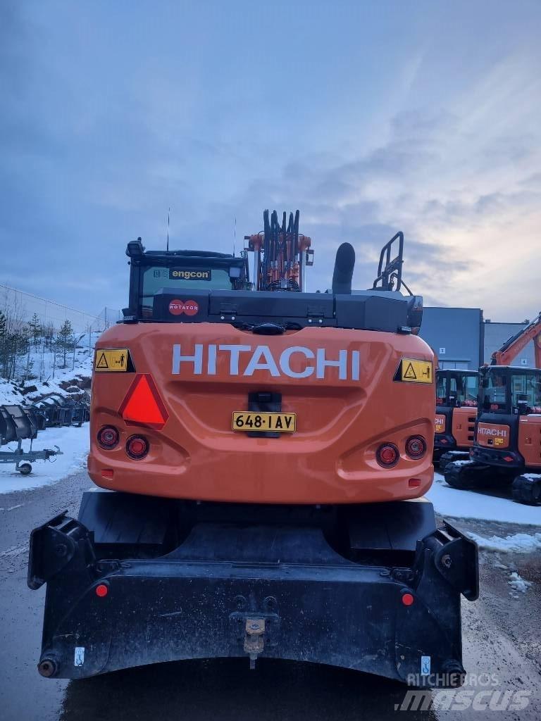 Hitachi ZX155W-7 2P Hjulgrävare
