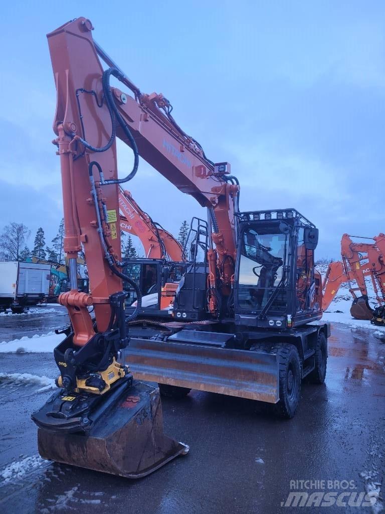 Hitachi ZX155W-7 2P Hjulgrävare