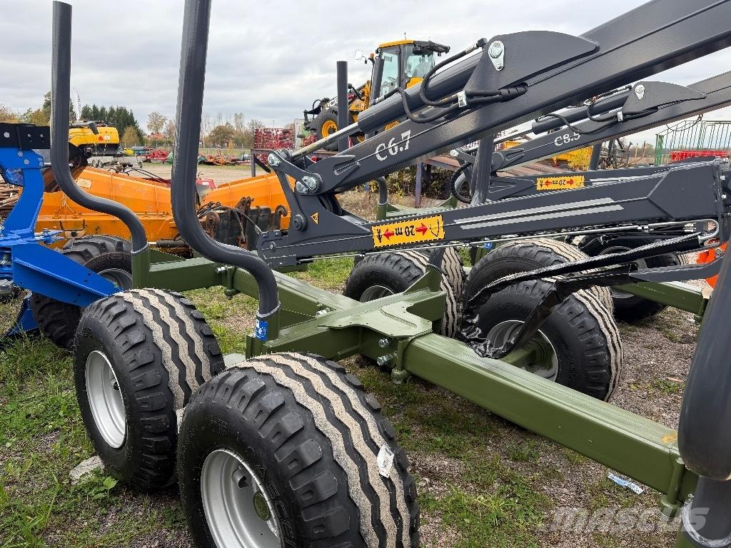 Farma T9 DS 6,7 kran Skogsvagnar