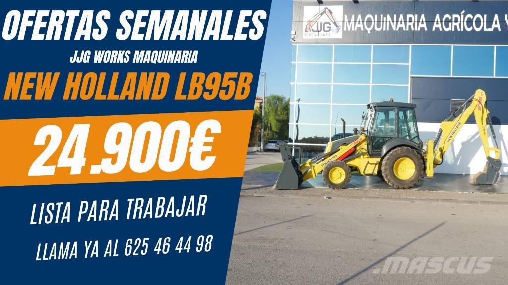 New Holland LB 95 B Grävlastare