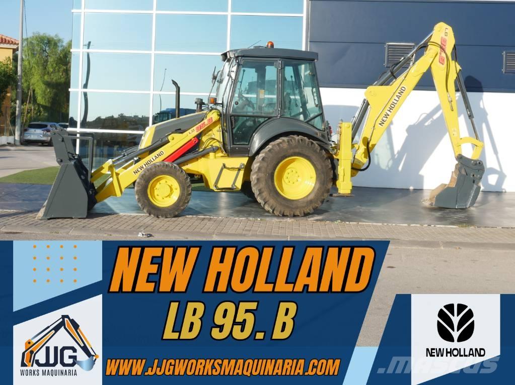 New Holland LB 95 B Grävlastare