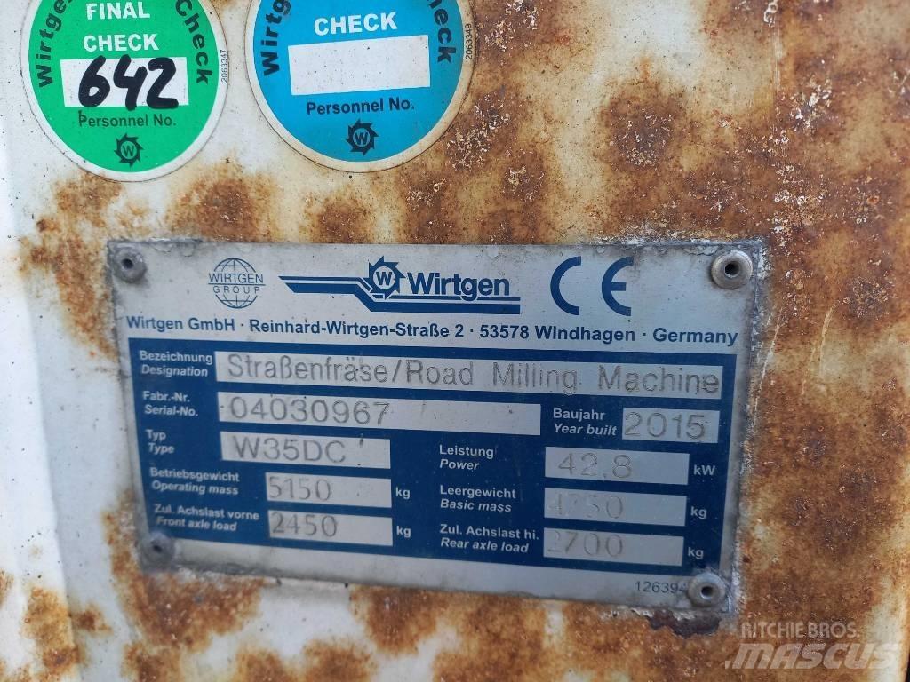 Wirtgen W 35 DC Återvinningsmaskiner för asfalt