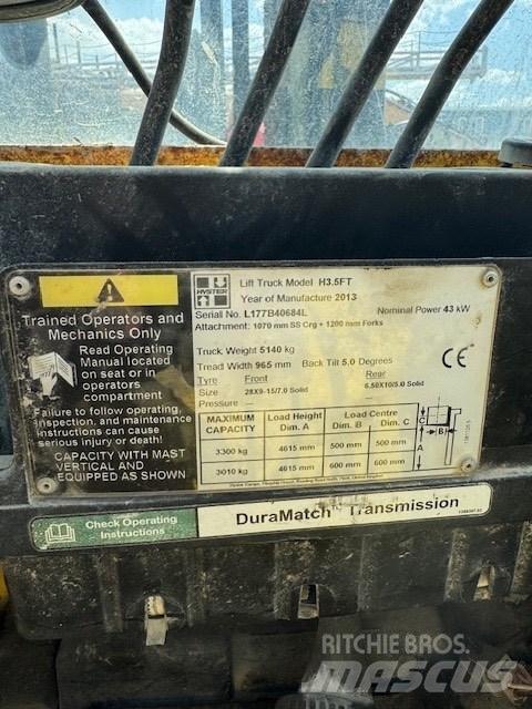 Hyster H 35 FT Gasolmotviktstruckar