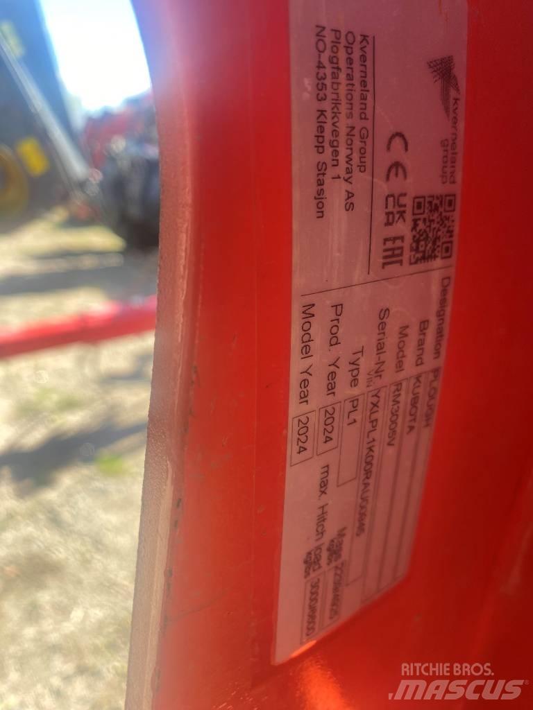 Kubota RM 300 SV Växelplogar