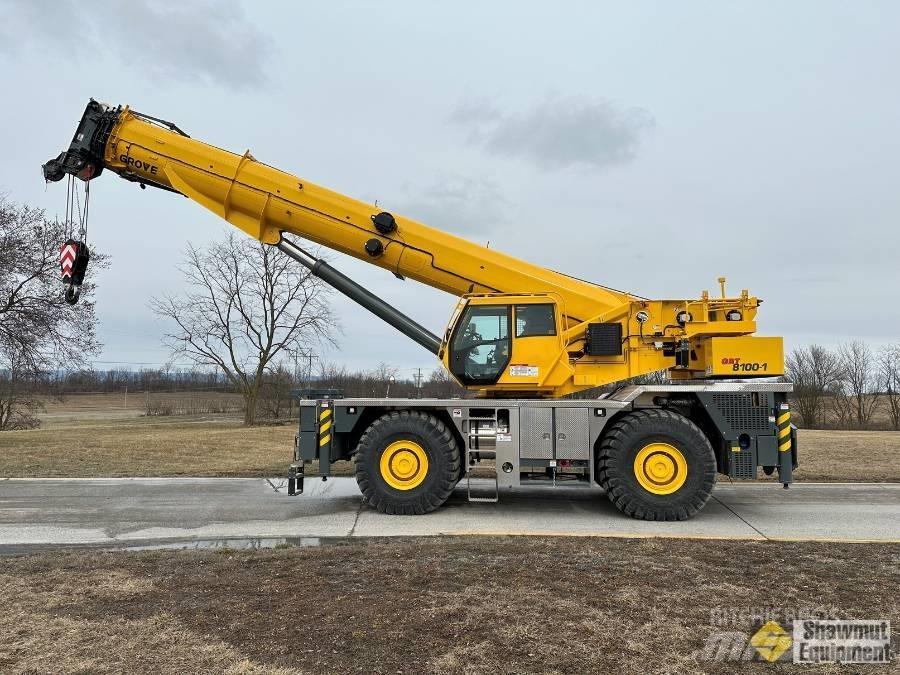Grove GRT 8100 Terrängkranar (Grov terräng)
