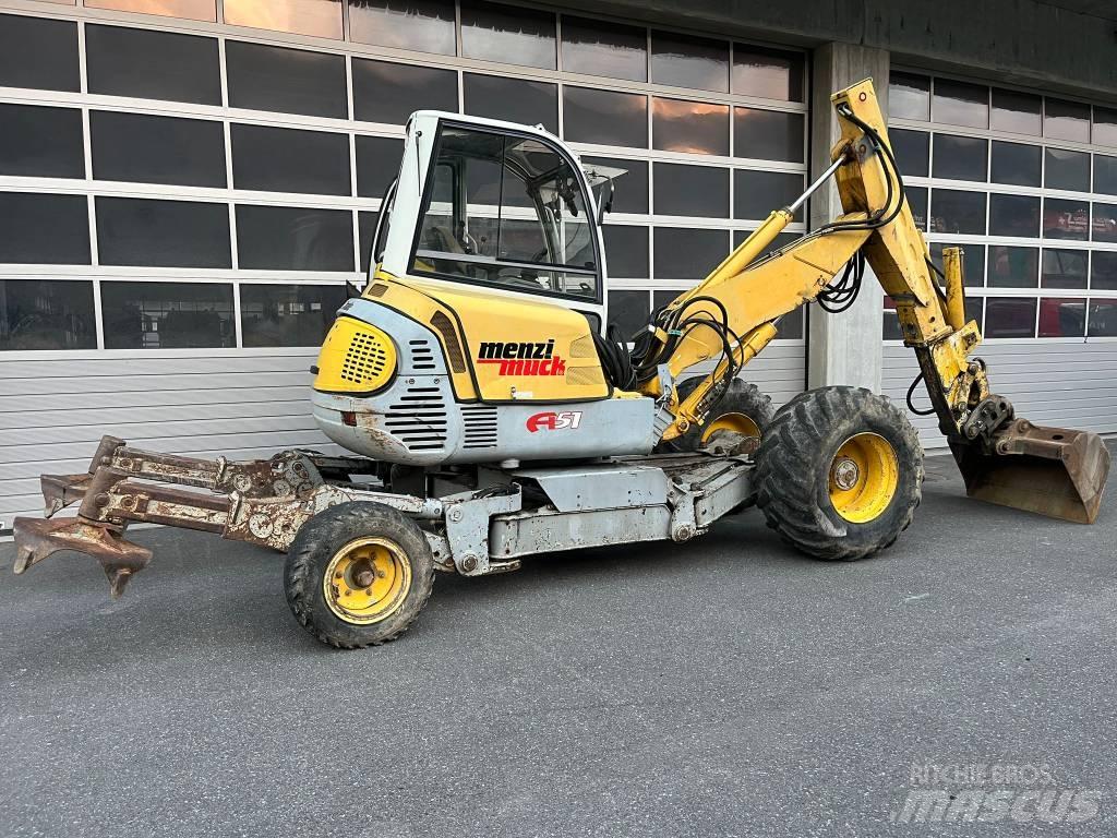 Menzi Muck A51 Specialgrävmaskiner