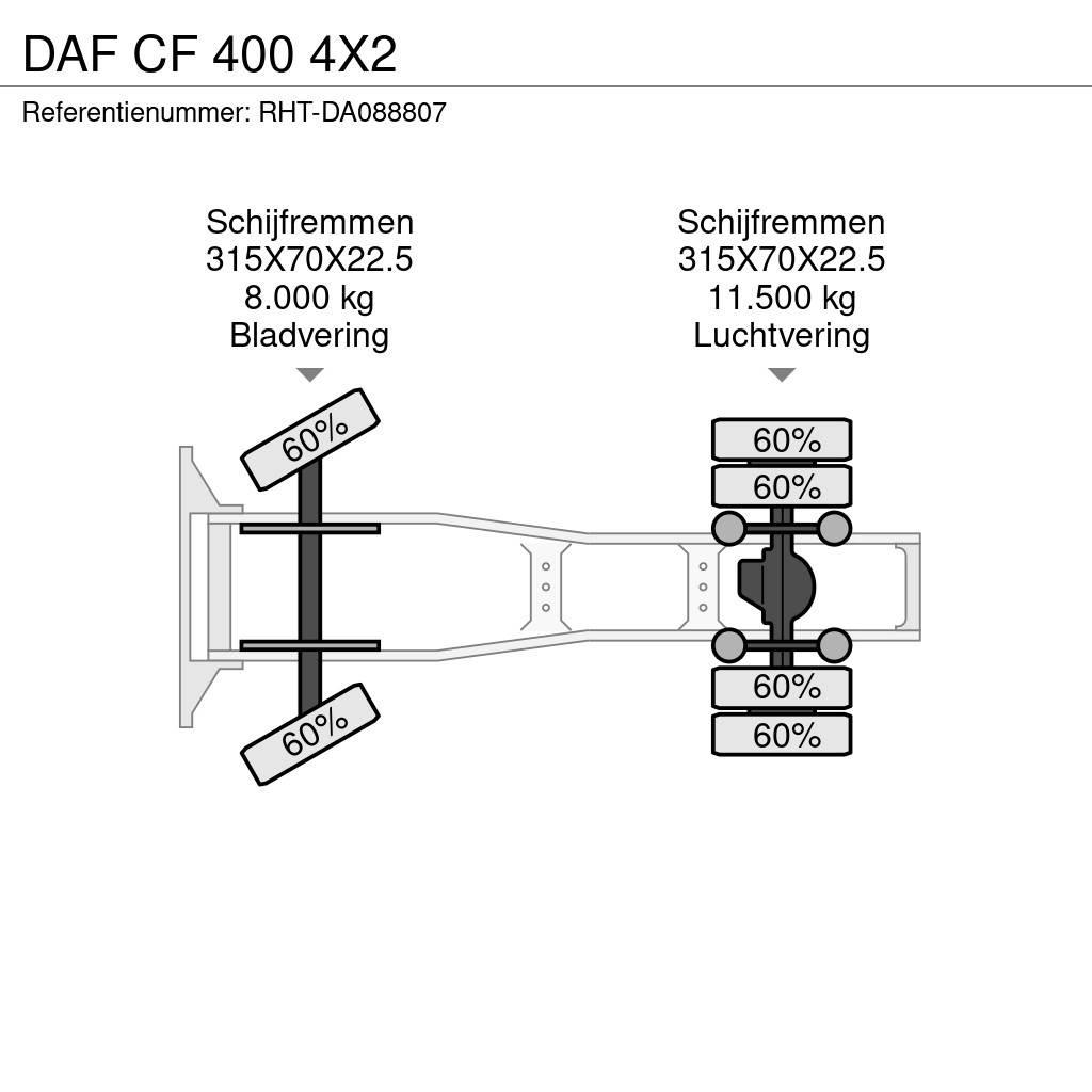DAF CF 400 4X2 Dragbilar