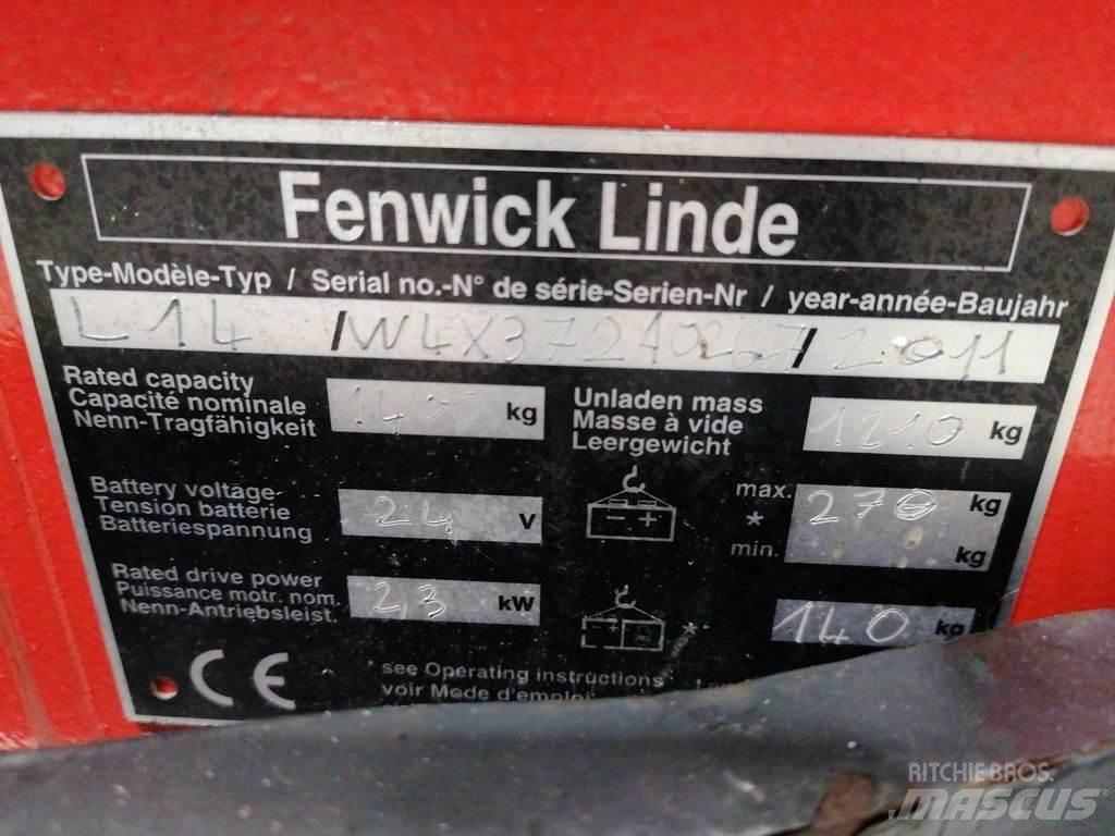 Linde L14 Staplare-led