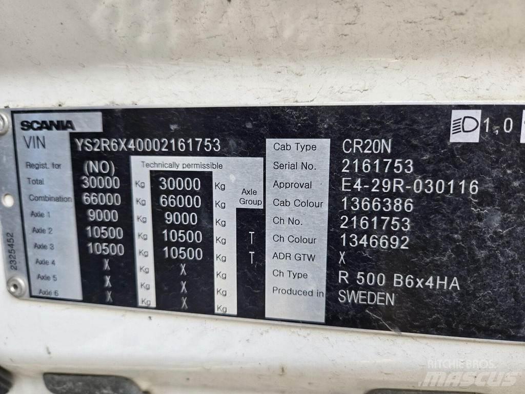 Scania R500 6X4 Tippbilar