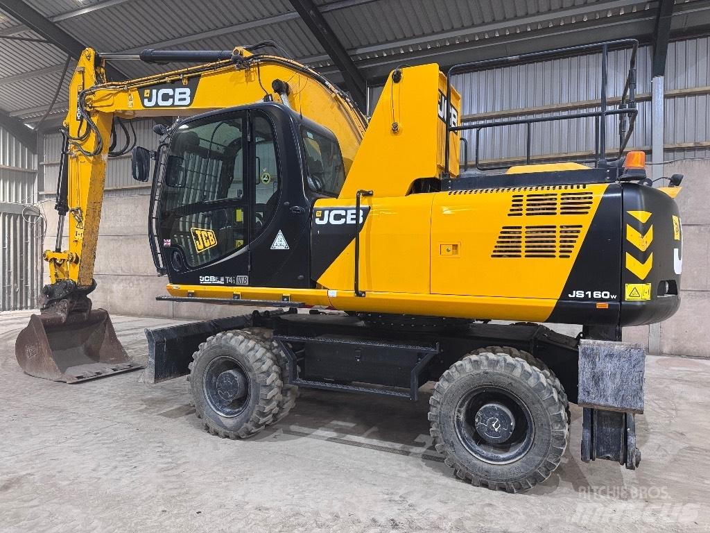JCB JS 160 W Avfalls / industri hantering