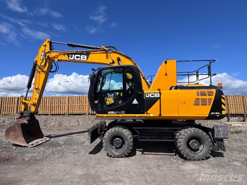 JCB JS 160 W Avfalls / industri hantering