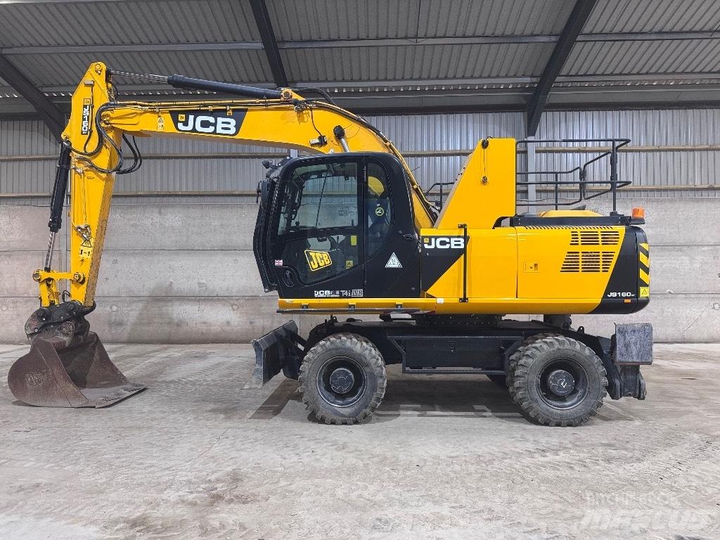 JCB JS 160 W Avfalls / industri hantering