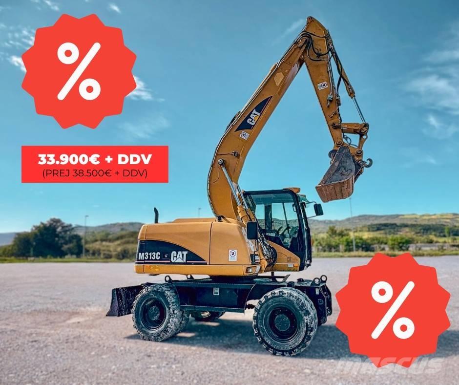 CAT M 313 C Hjulgrävare