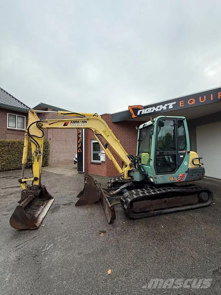 Yanmar B50V Minigrävare < 7t