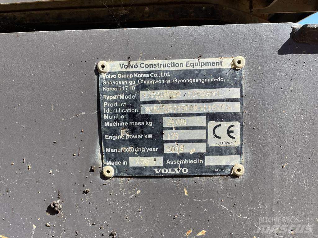 Volvo ECR 235 Bandgrävare