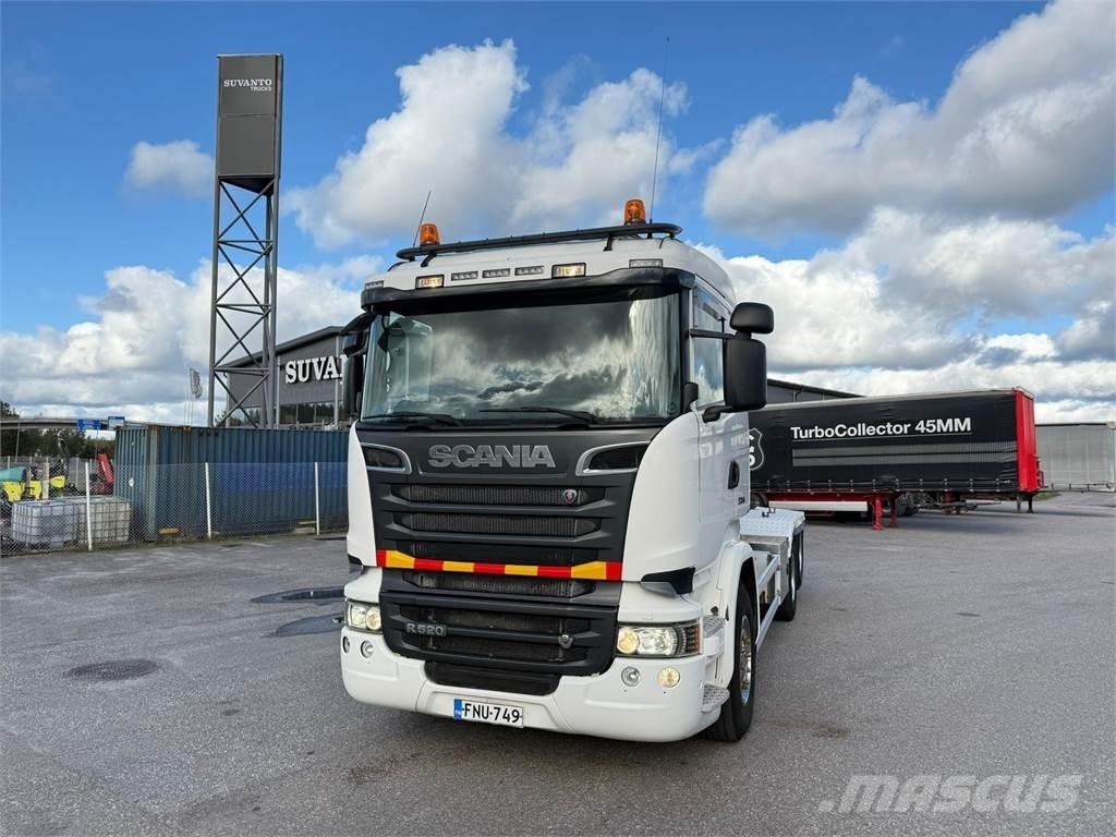 Scania R 520 6X2 Lastväxlare/Krokbilar