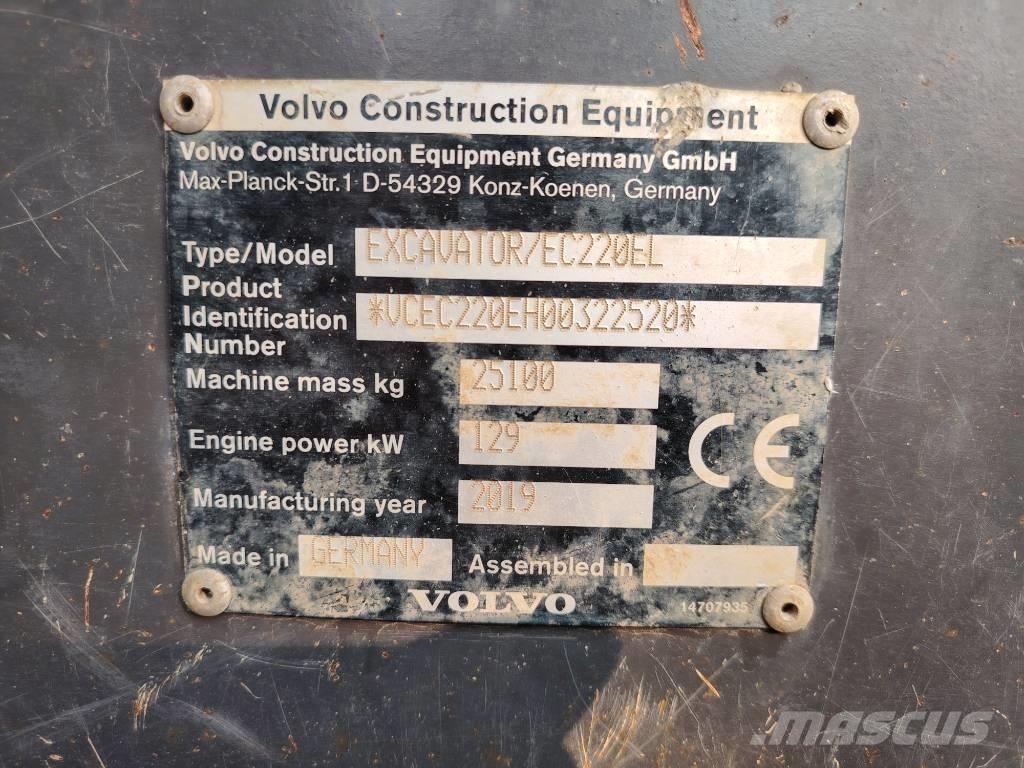 Volvo EC 220 E Bandgrävare