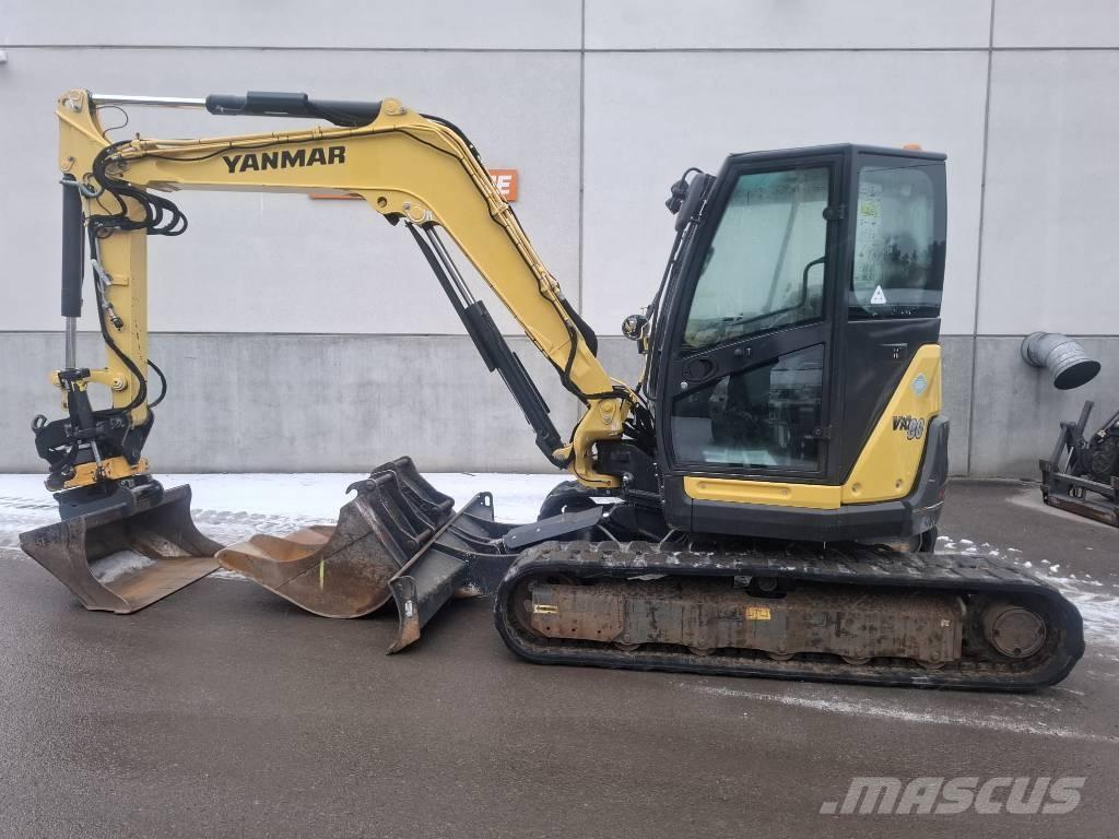 Yanmar Vio 80-1A Midigrävmaskiner 7t - 12t