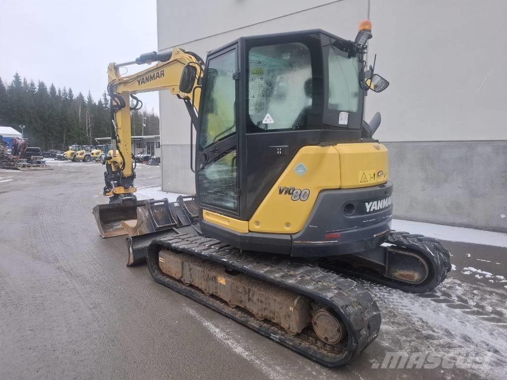 Yanmar Vio 80-1A Midigrävmaskiner 7t - 12t