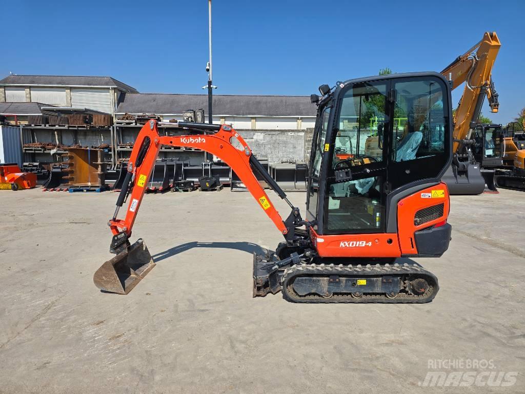 Kubota KX 019-4 Minigrävare < 7t