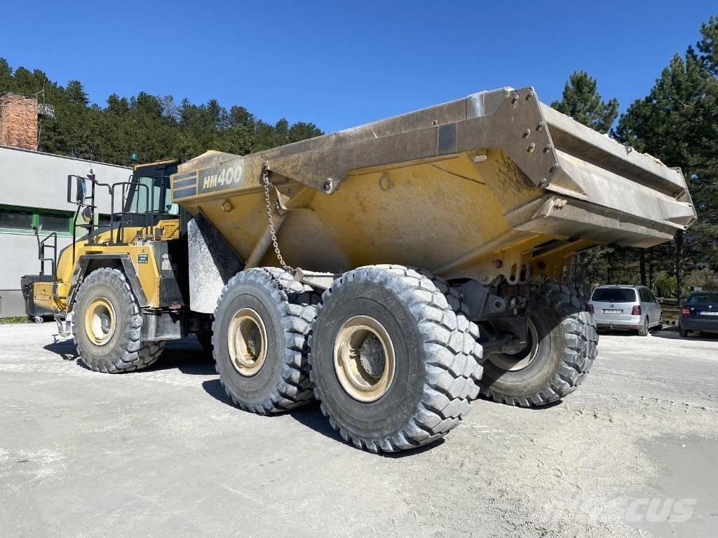 Komatsu HM 400 Midjestyrd dumper