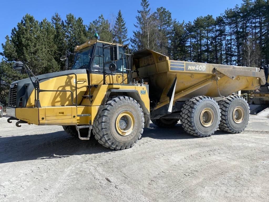 Komatsu HM 400 Midjestyrd dumper