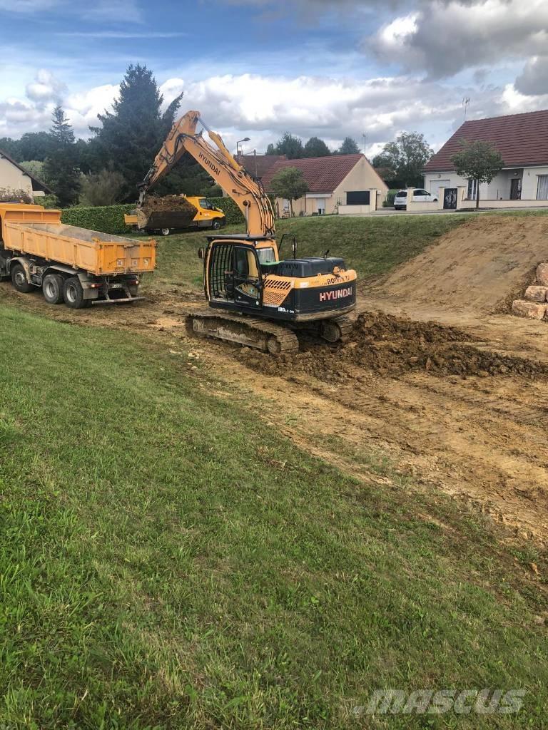 Hyundai R180LC-9A Bandgrävare