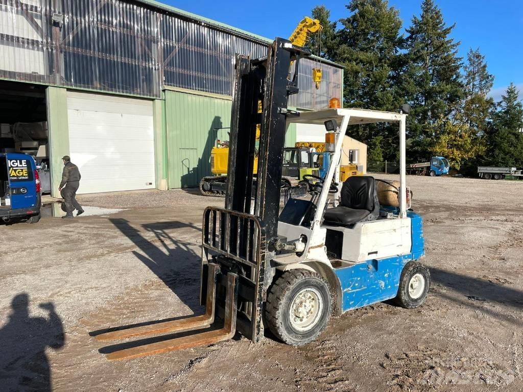 Mitsubishi FG20 Gasolmotviktstruckar