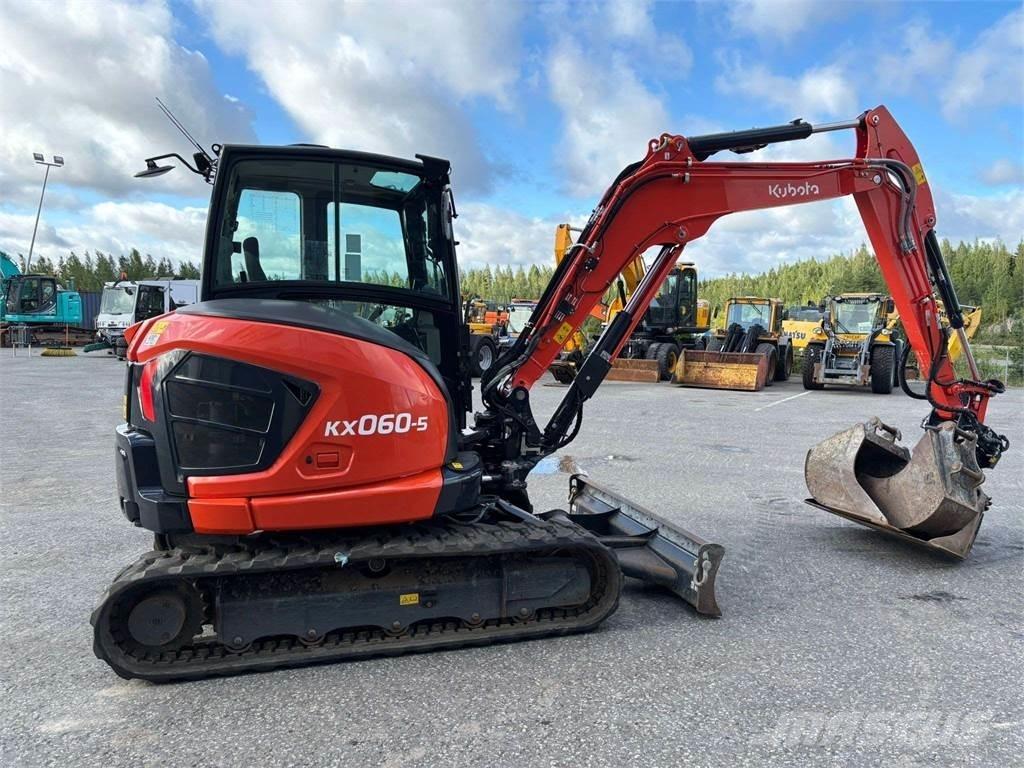 Kubota KX060-5 Minigrävare < 7t