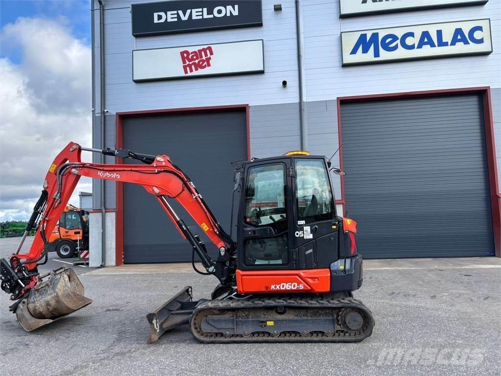 Kubota KX060-5 Minigrävare < 7t