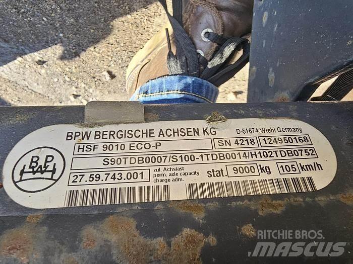 BPW HSF 9010 ECO P Hjulaxlar