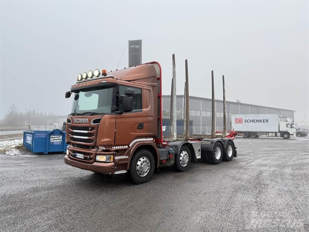Scania R 730 8X4 Timmerbilar