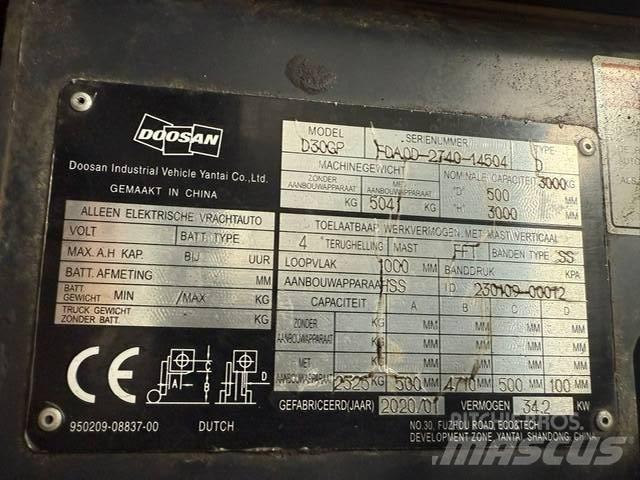 Doosan FD30 Dieselmotviktstruckar