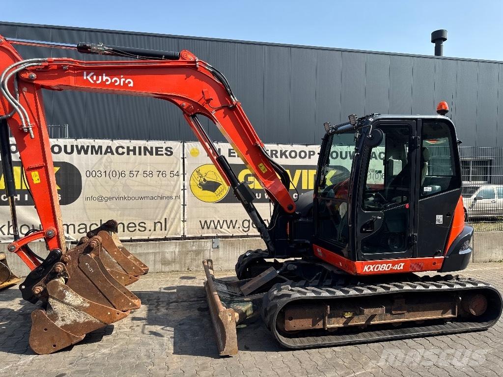 Kubota KX 80-4 Midigrävmaskiner 7t - 12t
