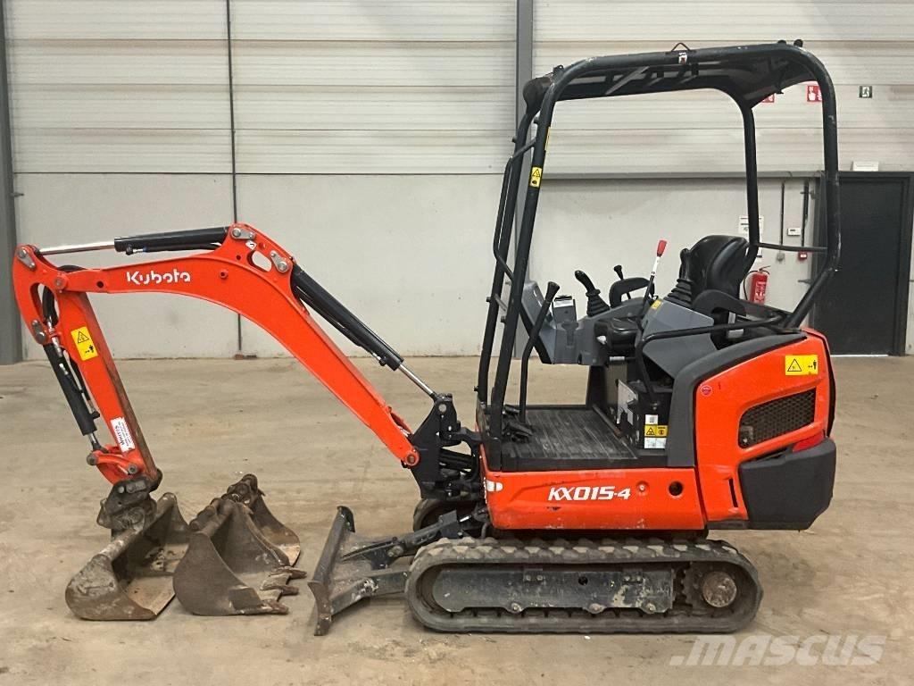 Kubota KX 015-4 Minigrävare < 7t